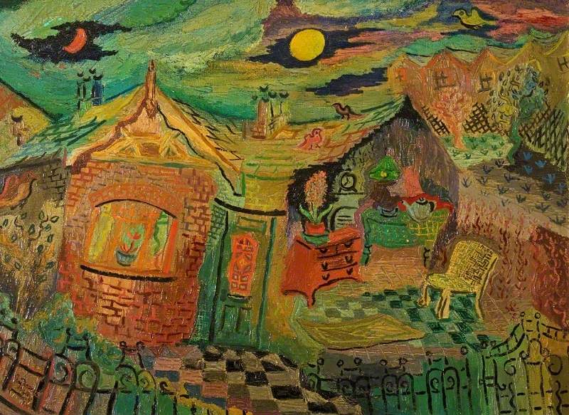 landscape painting by George Downs