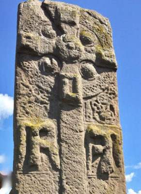 Pictish Stones By Dr Barbara Swann - A Pictish grave stone